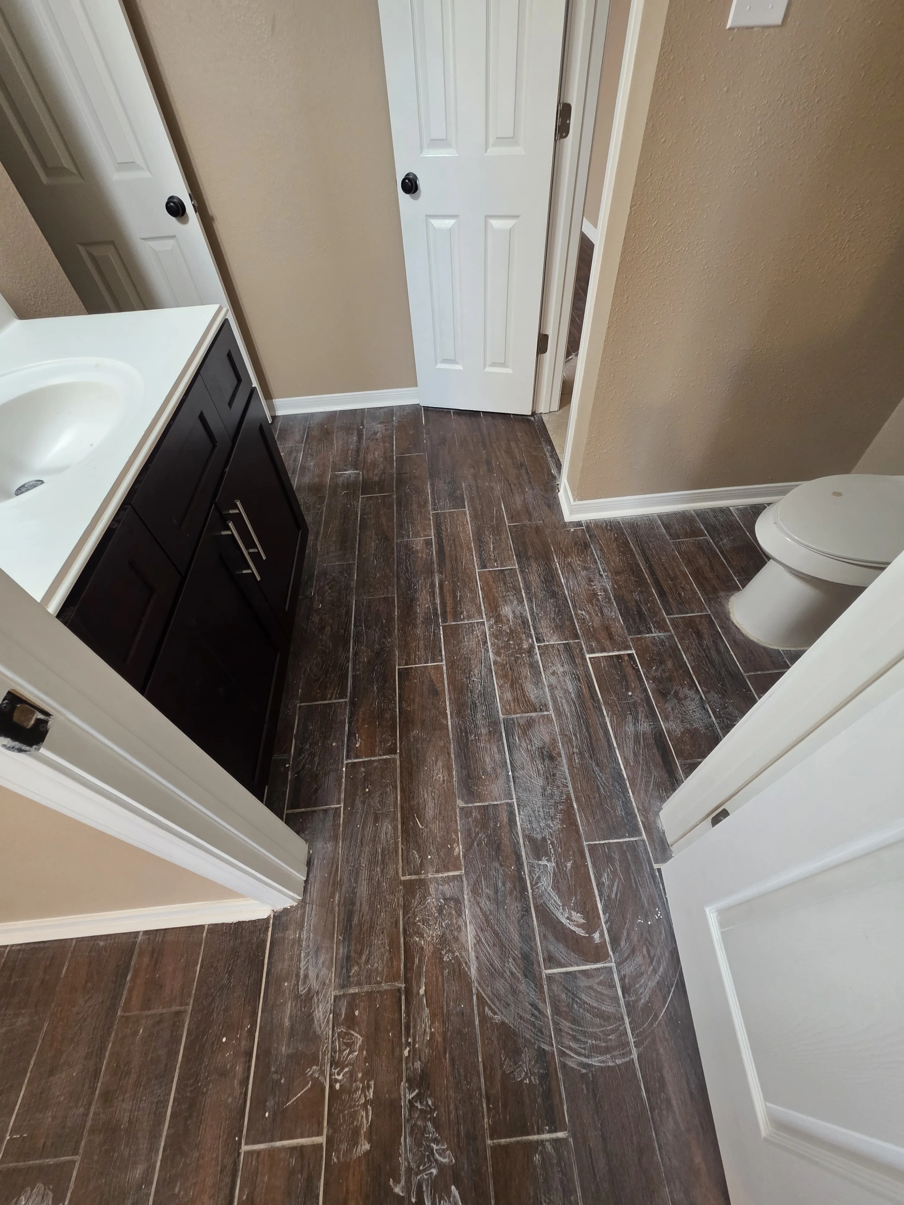 Carpet before cleaning